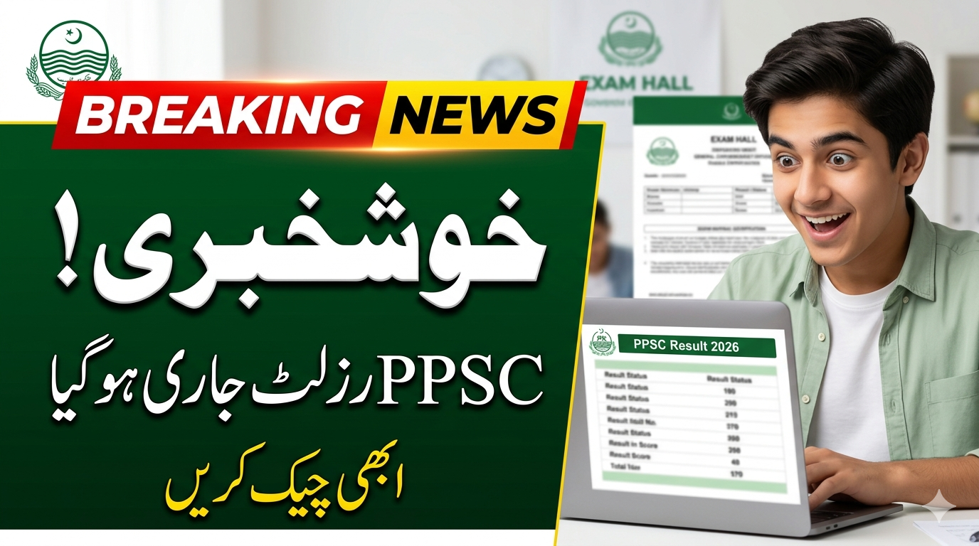 PPSC General Result 2026 Declared Today