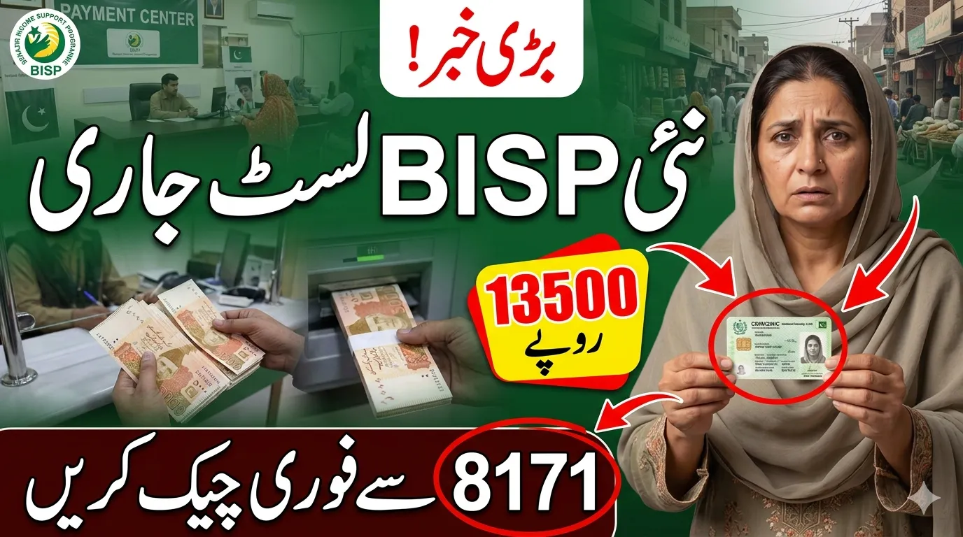 BISP Kafalat New Beneficiaries List 2026