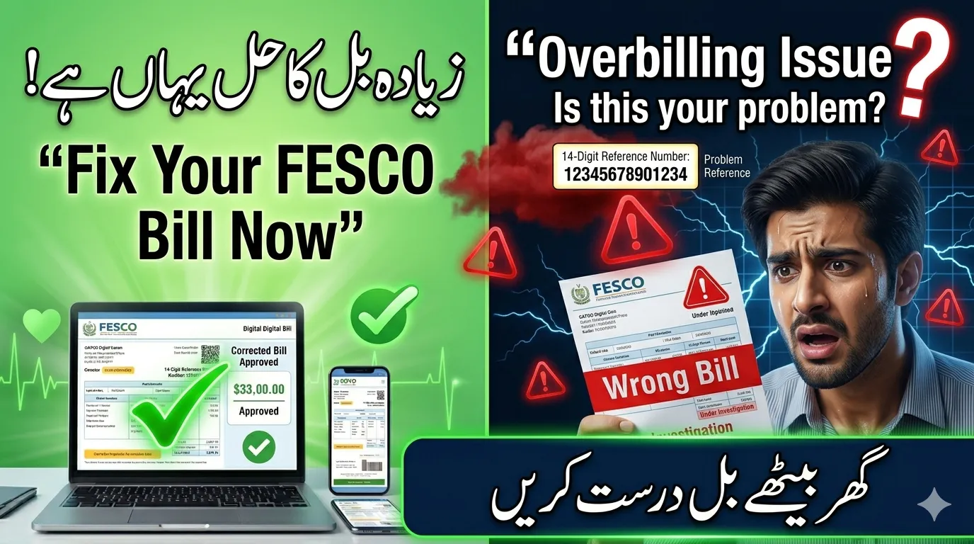 FESCO Bill Correction Online 2026