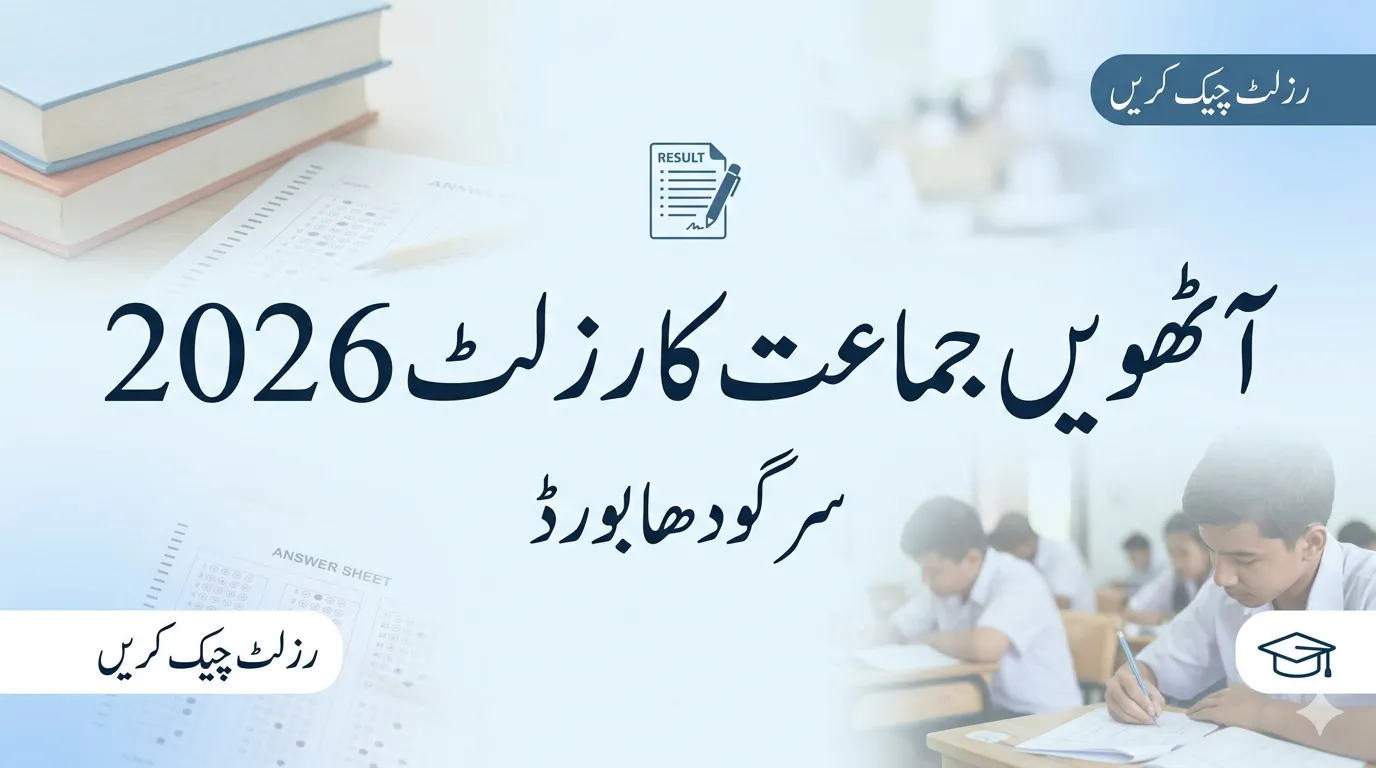 Sargodha Board 8th Class Result